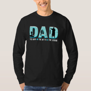Mens Dad Fishing Paddling Kayaking Fish Hunting An T-Shirt