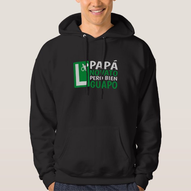Mens Dad In Practice Fun Future Novato Pregnancy A Hoodie (Front)