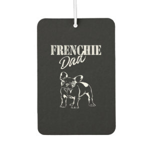 Mens Dad Of Cute Frenchie Funny French Bulldog Air Freshener