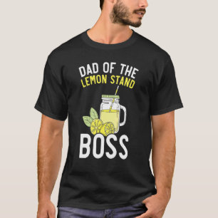 Mens Dad Of The Lemon Stand Boss Lemon Fruit Busi T-Shirt