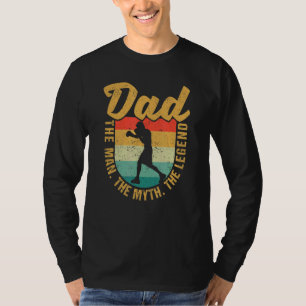 Mens Dad The Man The Myth The Legend Boxing Daddy T-Shirt
