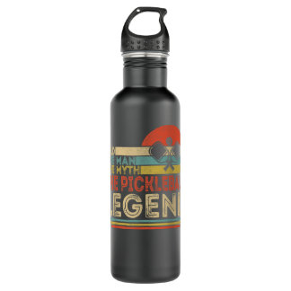 Mens Dad The Man The Myth The Pickleball Legend 85 710 Ml Water Bottle