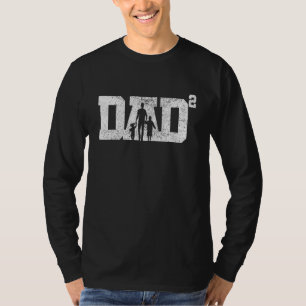 Mens Dad To The Power Of 2 - Double Daddy  1 T-Shirt