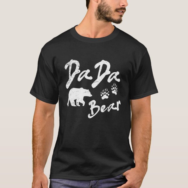 Mens Dada Bear T-Shirt (Front)
