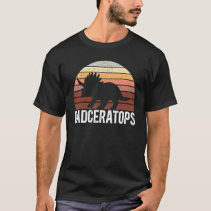 Mens Dadceratops Triceratops Dinosaur Prehistoric  T-Shirt