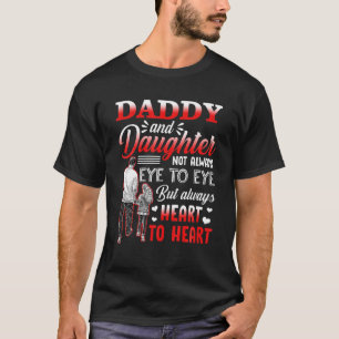 Mens Daddy And Daughter Not Always Eye To Eye Fath T-Shirt