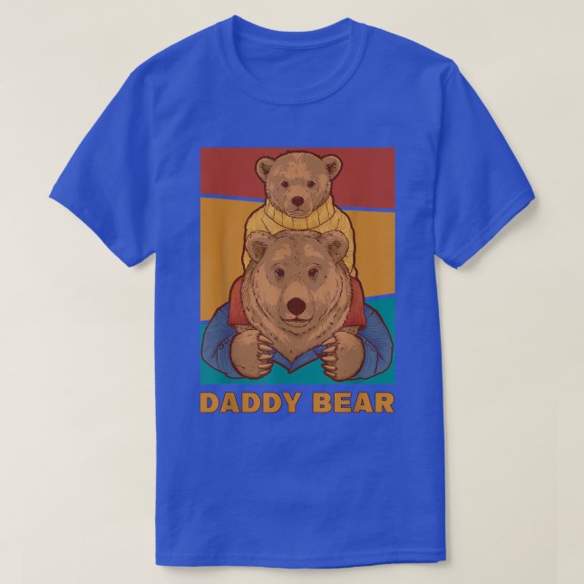 Mens Daddy Bear  T-Shirt (Design Front)
