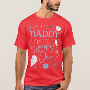 Mens Daddy of the Spooky One First Birthday Boy 1s T-Shirt