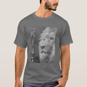 Men's Dark Grey T Shirt Modern Elegant Template