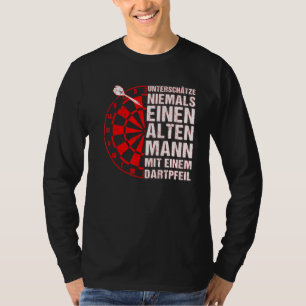 Mens Dart   Saying Dart Player  Grandpa T-Shirt