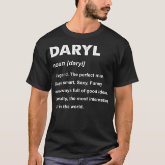 Mens Daryl Name  T-Shirt