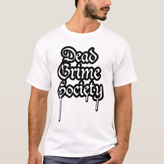mens Dead Grime Society GRIME UK grime music T-Shirt (Front)