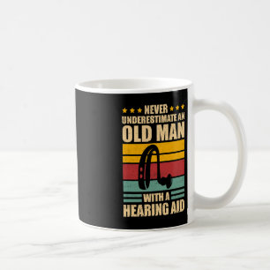 Mens Deaf Awareness ASL and Deaf Pride Coffee Mug