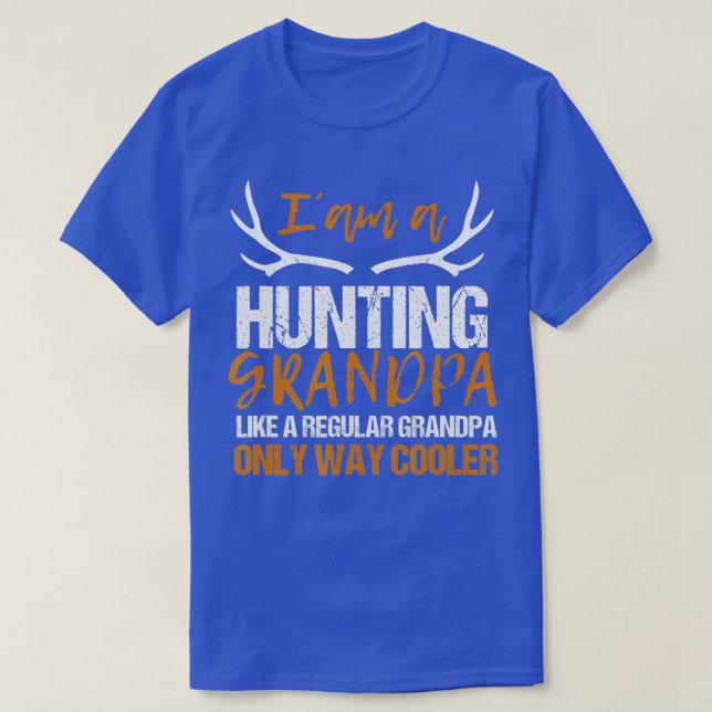 Mens Deer Hunting Grandpa Design Deerhunter  T-Shirt (Design Front)