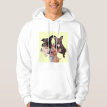 Mens Dexter, Duke et Lucy Sweat - shirt à capuche