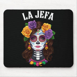Mens Dia De Los Muertos Sugar Skull Mexican Latina Mouse Pad