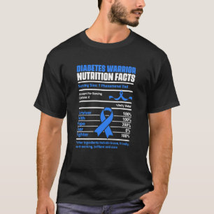 Mens Diabetes Warrior Dad Support Diabetic Diabete T-Shirt