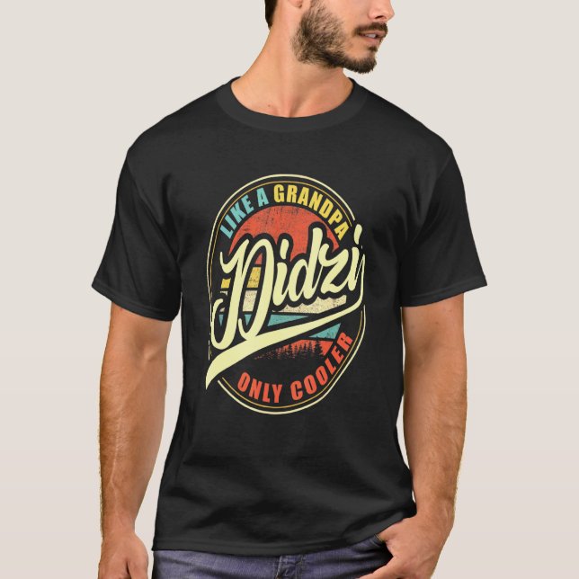Mens Didzi Like A Grandpa Only Cooler T-Shirt (Front)