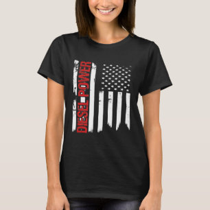 Mens Diesel Power Truck Turbo Brothers Mechanic Us T-Shirt