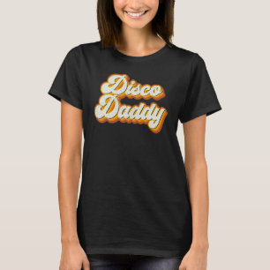 Mens Disco Daddy Retro Matching 60's 70s Party Cos T-Shirt
