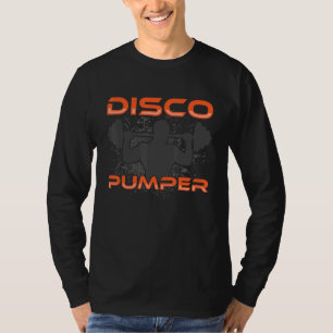 Mens Discopumper Body Builder Gym Muscles Biceps T-Shirt