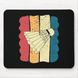 Men's Dminton Funny Vintage Funny Gift Idea  Mouse Pad