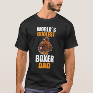 Mens Dog Father German Boxer Dad T-Shirt