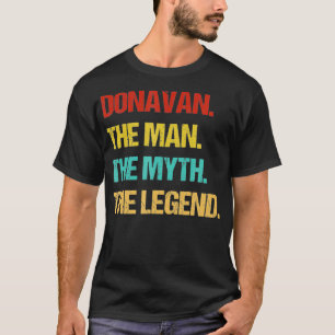 Mens Donavan The Man The Myth The Legend  T-Shirt