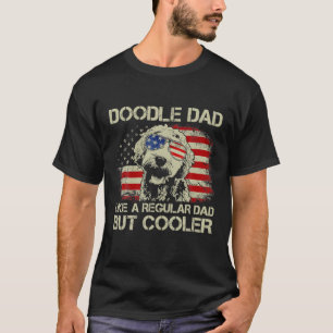 Mens Doodle Dad Goldendoodle Regular Dad But Coole T-Shirt