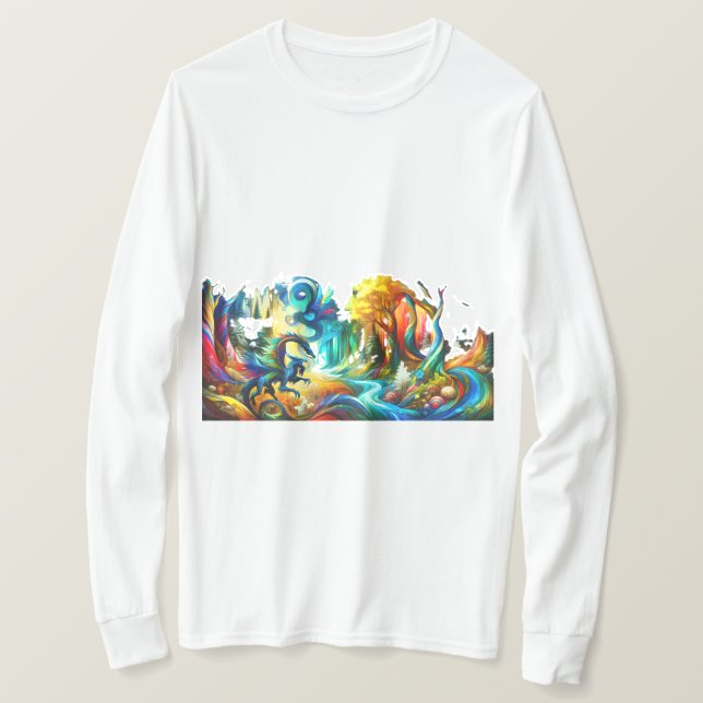Men's Dragon T-Shirt (Design Front)