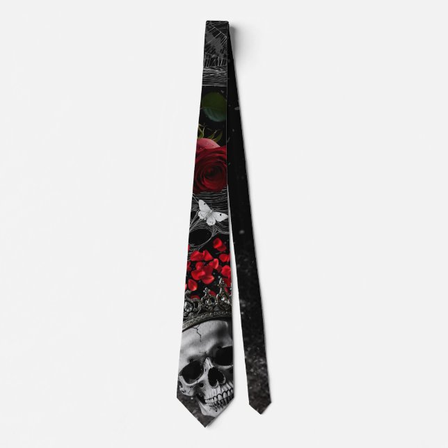 Mens Dress Tie Haunting Adeline Zade Meadows Zaddy (Front)