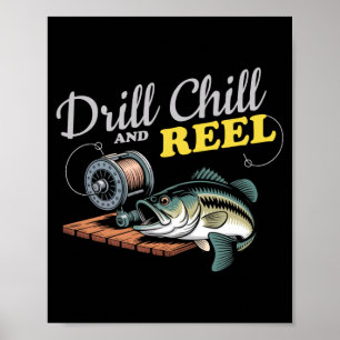 Mens drill chill and reel performance  poster