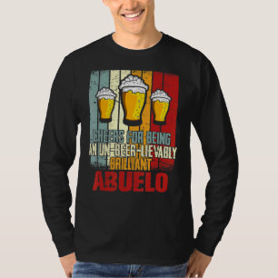 Mens Drink Cheers For Being Un Beer Lievably Abue T-Shirt