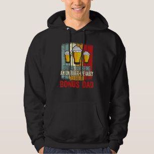 Mens  Drink Cheers For Being Un Beer Lievably Bonu Hoodie