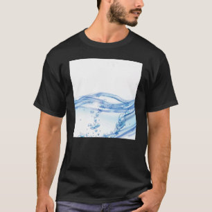 Mens Drinking Water Pattern T-Shirt