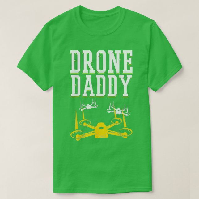 Mens Drone Pilot Daddy Like A Normal Dad Gift  T-Shirt (Design Front)