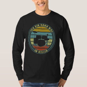Mens Drummers Drums Saying I Drum Rock Player T-Shirt