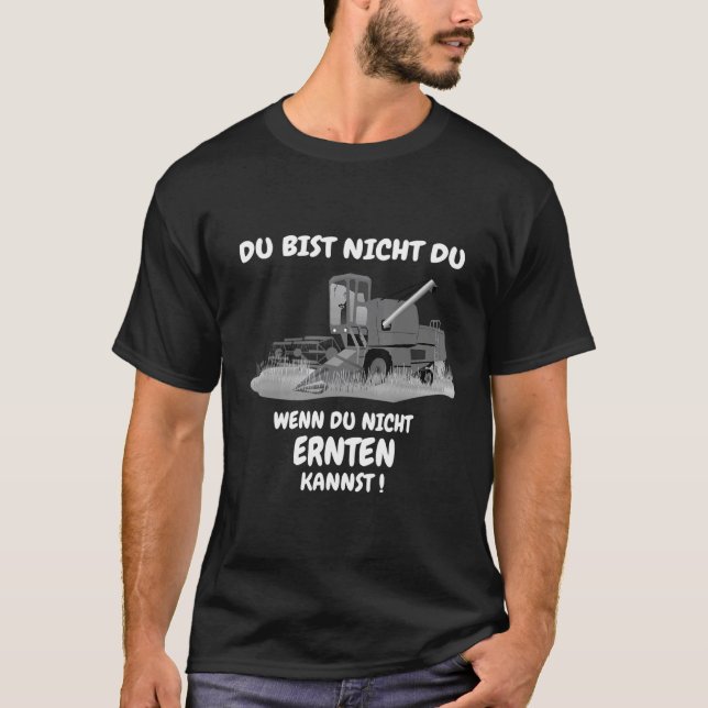 Mens Du Bist Nicht Du Wenn Du Nicht Ernnen Kannst  T-Shirt (Front)