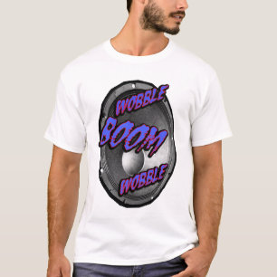 mens dubstep grime wobble boom shirt
