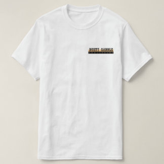 Men's Dusty Saddle Tshirt with logo