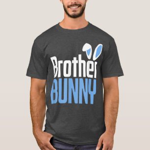 Mens Easter Brother Bunny Costume Funny Family Mat T-Shirt