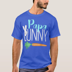 Mens Easter Papa Bunny Family Couples 275  T-Shirt
