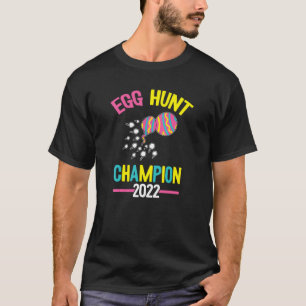 Mens Egg Hunt Champion 2023 Easter Day Funny Dad A T-Shirt