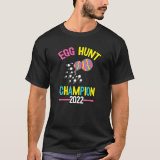 Mens Egg Hunt Champion 2023 Easter Day Funny Dad A T-Shirt