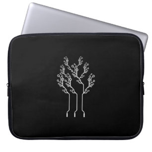 Mens Electrician Electrical Engineer Computer Nerd Laptop Sleeve
