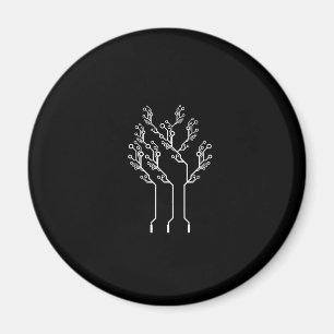 Mens Electrician Electrical Engineer Computer Nerd Magnet