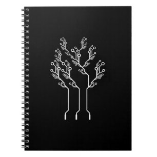 Mens Electrician Electrical Engineer Computer Nerd Notebook