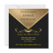 Men's Elegant Gold Black 60th Brithday Invitations