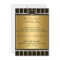 Men's Elegant Gold Black Stripe Birthday Crown