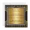 Men's Elegant Gold Black Stripe Birthday Crown